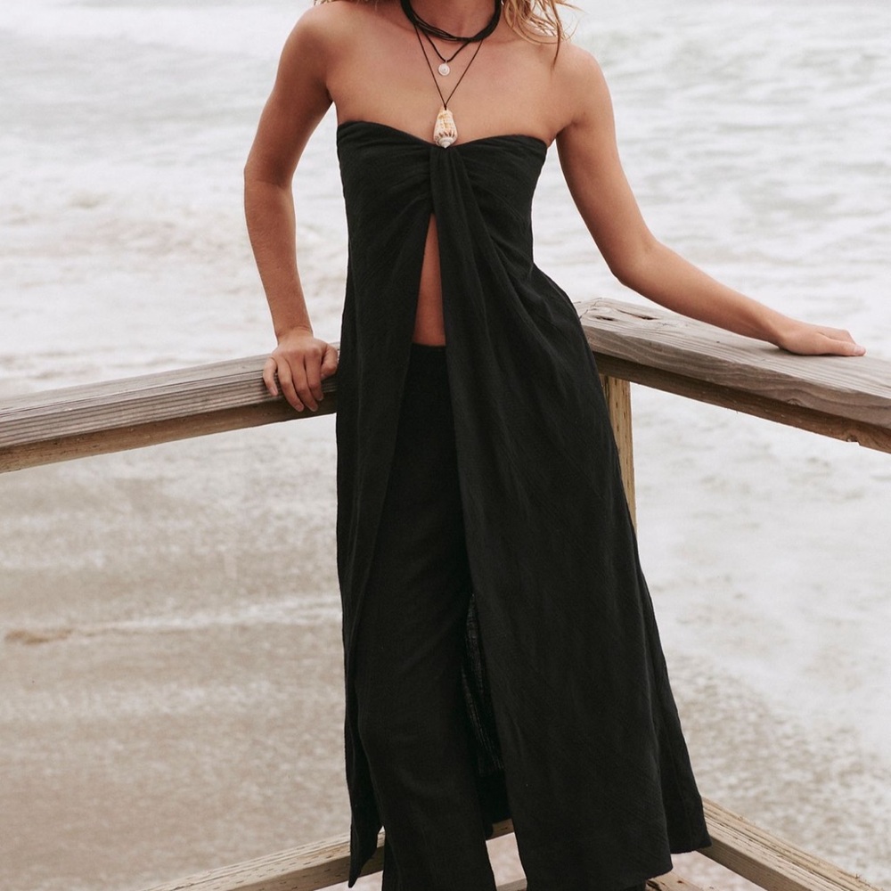Free People Black  two piece set-Banita